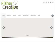 Tablet Screenshot of hafcreative.com